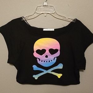 Cool cut off shirt